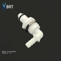 Raccord rapide de remplacement en acétal 1/4 3/8 NPT BSPT à filetage mâle pour raccords rapides CPC PLC
