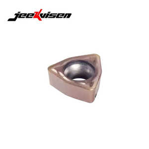 Inserto de fresado de alta alimentación Jeekvisen WDMX WCMX030208FN U inserto de taladro CNC Carburo de alimentación rápida para herramientas de torno herramienta de torneado - Product Image 4