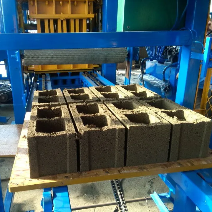 Hydraulische Druck automatische beton block QT8-15 Hohl Interlocking Ziegel Block, Der Maschine für verkauf