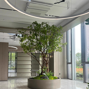 人造绿植、室内客厅装饰、落地式仿生花卉摆件、景观设计 - Product Image 1