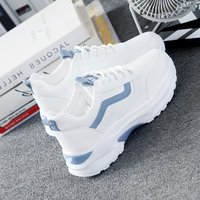 Größe 35-40 Großhandel Kinder-Laufschuhe Bonbonfarben PU-Leder Teenager-Mädchen Sport-Freizeitschuhe für Schüler