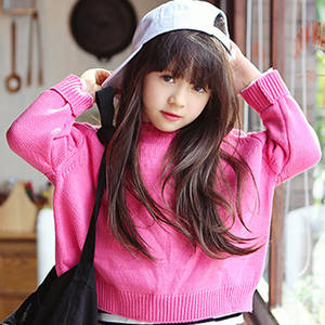 Productos en Oferta, Suéteres Tejidos de Color Sólido de Nuevo Diseño para Niños, Suéteres Baratos - Product Image 3