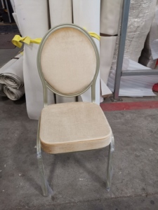 <b>Moroccan</b> Style Popular Wholesale Metal Iron Stacking <b>Wedding</b> Event Hotel Furniture Dining Banquet Hall <b>Chair</b> - Product Image 2