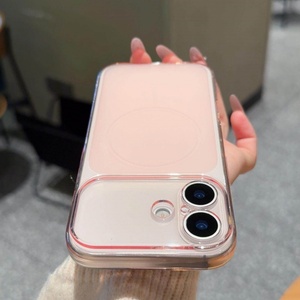 Funda Protectora de TPU Suave Translúcida <span class=keywords><strong>Mate</strong></span> para Teléfono Móvil, Compatible con iPhone 17, 14, 15, 16 Pro Max, 17 Air, con Cobertura Total de Lente - Product Image 4