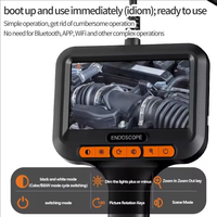 Endoscope étanche 10m IP67 avec vision nocturne pour l'inspection des bâtiments de pipelines Vidéoscope HD Câble long pour une utilisation en extérieur des égouts