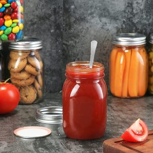 Wholesale Clear Square Glass <b>Jar</b> Black Metal Screw Lid 100ml 200ml 380ml 500ml 750ml Empty Food Storage <b>Jar</b> <b>for</b> <b>Jam</b> Honey Pickl - Product Image 3