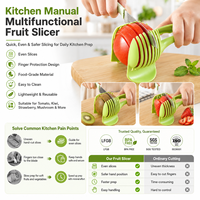 OEM ODM RVS Keuken Handmatige Multifunctionele Fruitsnijder Aangepaste Logo |   Fabrieksdirect groothandel in bulk