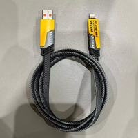 Kabel Pengisian Cepat Multi-Braided 4 in 1 65W untuk Ponsel/Tablet/Dll.