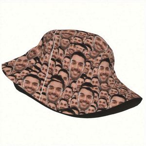 Chapeau Bob Léger Personnalisé pour Garçons – Thème Halloween & Noël, Texte, Photo, Logo, Dessin Animé, Style Urbain – Toutes Saisons - Product Image 2