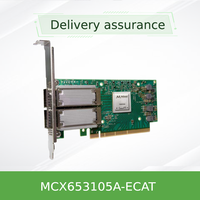 Tarjeta de Red de Fibra Óptica PCI Express de Doble Puerto Mellanox MNPH29D-XTR Original de 10 Gbps, Compatible con X-2
