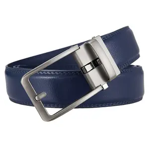 LQbelt Ceinture à boucle automatique pour hommes Ceintures à cliquet en cuir véritable pour hommes Design personnalisé Ceinture Offre Spéciale Factory