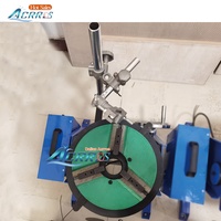 Support de torche AWP, table rotative de soudage réglable, positionneur de soudage horizontal 30 kg avec mandrin 200 mm et pédale