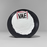 Copolymère vinyle-acétate-éthylène en émulsion à faible VAE, résistant à l'eau, à granulométrie fine, pour peinture latex architecturale de construction