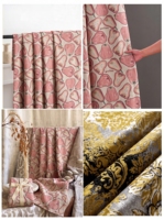 Tela Jacquard de Diseño al por Mayor, Hilo Dorado de Lujo, Estilo Clásico, Personalizable, MOQ Bajo