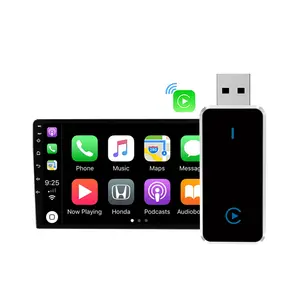 DrivFox Car Car Smart Carplay Usb Dongle Adaptador Mini Plug And Play Android Auto Carplay Adaptador Multimídia Carplay portátil com fio