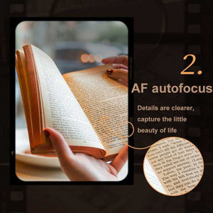 Caméra vidéo sans miroir à <span class=keywords><strong>film</strong></span> 5k avec point et prise de vue manuels réutilisables Hot Shoe Caméra à double <span class=keywords><strong>flash</strong></span> intégrée - Product Image 2