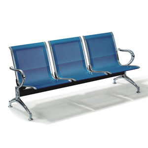 Profession eller Airport Lounge Chair mit <span class=keywords><strong>Massage</strong></span> funktion Wartes tuhl im Flughafen-Stil aus Stahl und Metall Airport Link Chair - Product Image 1