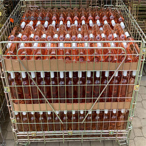 Gabbia di Stoccaggio Mobile in Rete Metallica Saldata OEM, Alta Capacità di Carico 800kg, Industriale, Zincata, in Acciaio, con Ruote Bloccabili - Product Image 4