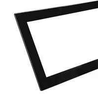Écran d'affichage rectangulaire en verre flotté ultra-clair, traité anti-reflet, résistant aux rayures 9H, avec revêtement AR, pour décoration solaire