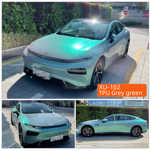 Película Protectora de Pintura para Automóviles ChallengeShield TPU 6Mil 1.52*17m/rollo, PPF que Cambia de Color, Gris Verde, Protección de la Carrocería - Product Image 2