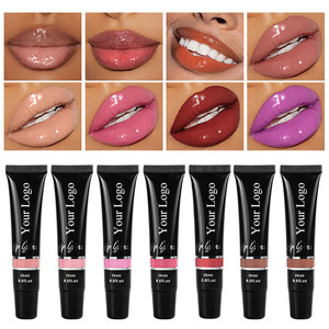 <span class=keywords><strong>Ventes</strong></span> chaudes – Gloss à lèvres hydratant repulpant à marque privée – <span class=keywords><strong>Cosmétiques</strong></span> en gros – Gloss pur brillant longue tenue non collant - Product Image 1