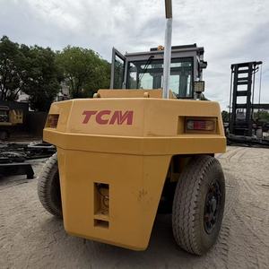 Vente à prix réduit de chariots élévateurs diesel d'occasion fabriqués au Japon, TCM 15 tonnes, 16 tonnes, 20 tonnes, 25 tonnes, chariots élévateurs robustes FD160 d'occasion pour entrepôt - Product Image 4