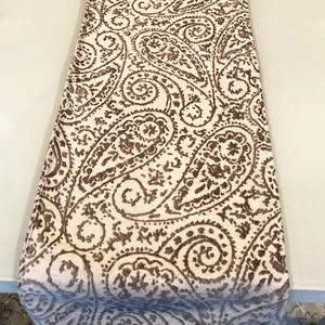Classic Paisley Printed Table Runner Woven Washable Home Decor - Product Image 1