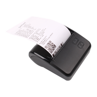 Printer Termal Mini Portabel Printer Struk Termal BT 80mm Ponsel Android POS PC Pembuat Tagihan Saku Impresora