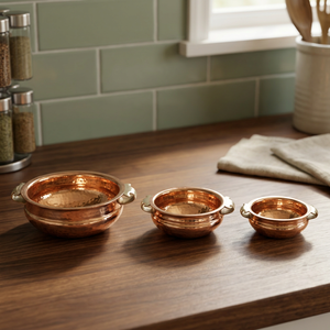ชุดจานทองแดง 3 ชิ้น - Product Image 2