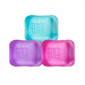 ของเล่นบีบลดความเครียด NeeDoh Nice Ice Baby Super Solid Squish รูปทรงลูกบาศก์ขนาดเล็ก สำหรับเด็กและผู้ใหญ่ ช่วยบรรเทาความวิตกกังวล - Product Image 3