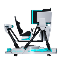 9D VR Super Racing Car F1 Volante Simulador de conducción de automóviles Precio