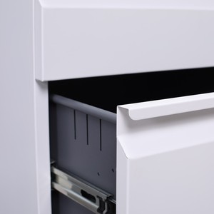 CE Steel Mobile Pedestal Modern Home <b>Storage</b> Furniture 2 Drawer Mobile File <b>Storage</b> <b>Cabinet</b> for Office Metal Mobile Pedestal - Product Image 5