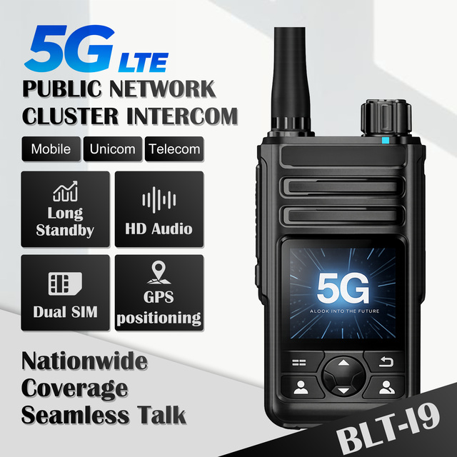 Walkie Talkie Global 5G POC Long Range GPS Waterproof Handheld Outdoor Sports Camping Hotel Hunting Intercom