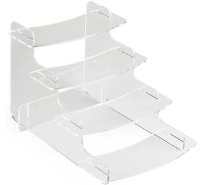 Soportes de marketing Estante de exhibición de acrílico para folletos de 12 bolsillos o soporte de mostrador y soporte de folleto de montaje en pared para literatura - Product Image 3