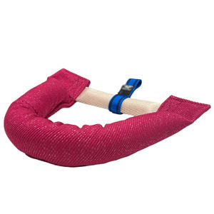 Nylon Katoenen Handvat Duurzaam Hondenbijtbal Scheurbestendig Weefsel Huisdierentraining Levert Meerkleurige Hondenkauwsleepspeelgoed - Product Image 4