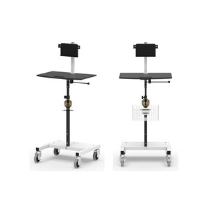 Carrito de metal moderno para hospital, estación de trabajo versátil para aplicaciones escolares y de taller - Product Image 2