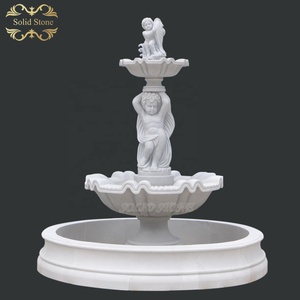 All'ingrosso tutti i tipi di pietra giardino di marmo fontane statua fontana di acqua all'aperto - Product Image 1