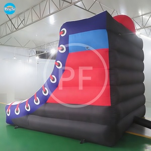 Thương mại Inflatable bóng rổ Hoop bắn thổi lên sân bóng rổ với 5 Hoops tương tác Trò chơi bắn súng lễ hội trò chơi - Product Image 4