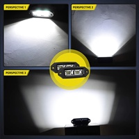 Barre lumineuse avec grand Angle de lumière, 2/5 pouces, 40W, barre d'éclairage pour le travail, étanche, tout terrain, feu de secours, phare antibrouillard