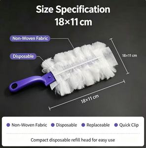 Recharges de balais à <span class=keywords><strong>poussière</strong></span> jetables en gros compatibles avec Swiffer Duster, recharges de remplacement en fibres électrostatiques pour <span class=keywords><strong>attrape</strong></span>-<span class=keywords><strong>poussière</strong></span> - Product Image 4