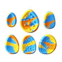 Vente en gros Fidget Toys Silicone Sensory Stone Textured Soft Feeling Stress Relief Stone Toys
