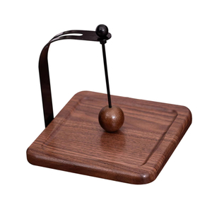 Wholesale Wooden Tissue <b>Box</b> Holder Tabletop Napkin <b>Storage</b> Rack Restaurant Desktop <b>Paper</b> Organizer Home Decoration Accessory - Product Image 3