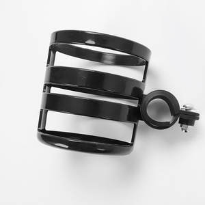 Soporte de plástico negro para botella de agua de bicicleta, soporte para taza, accesorios para bicicleta de montaña, diseño duradero - Product Image 1