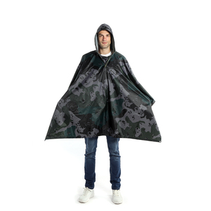 Poncho <span class=keywords><strong>de</strong></span> <span class=keywords><strong>lluvia</strong></span> <span class=keywords><strong>de</strong></span> PVC <span class=keywords><strong>de</strong></span> poliéster <span class=keywords><strong>de</strong></span> gran oferta, chubasquero impermeable <span class=keywords><strong>de</strong></span> alta calidad 100%, Poncho con capucha, chubasquero a prueba <span class=keywords><strong>de</strong></span> viento para adultos, uso al aire libre - Product Image 3