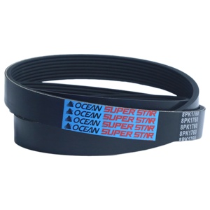 สายพานยางร่องวี OCEAN OEM 8PK1760 สำหรับพัดลมรถยนต์ ร้านพิมพ์ พร้อมการรับประกัน 1 ปี - Product Image 1