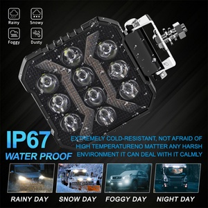 Phare de 4 pouces 40W universel pour voiture, accessoires électriques automobiles, éclairage de travail, éclairage LED pour voiture, étanche - Product Image 6