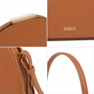 Shape PU Leather Zipper Trendy <b>Small</b> Designer Ladies Luxury Comfortable Durable <b>Handbag</b> Geometric Purse Women Polyester - Product Image 4