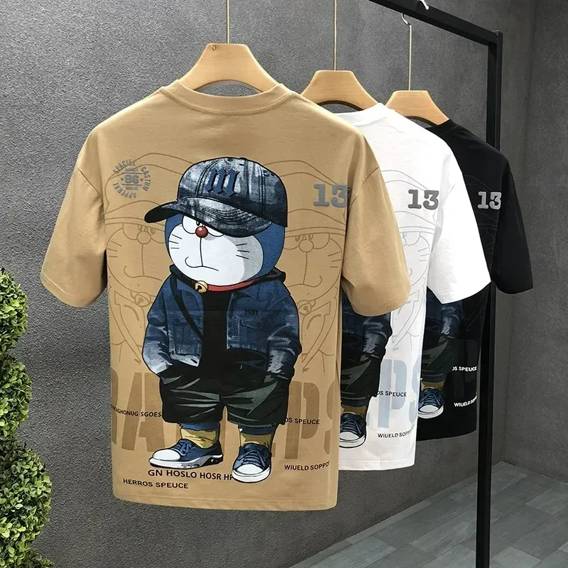 男性服メーカーのためのヘビー級Supimaコットン特大Tシャツカスタム印刷グラフィックストリートウェアメンズTシャツ