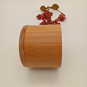 Klassische hölzerne Küche Aufbewahrung sbox <span class=keywords><strong>Set</strong></span> Bambus Salz Pfeffer Gewürz dosen Nachhaltiges klassisches Design für Gewürze - Product Image 4