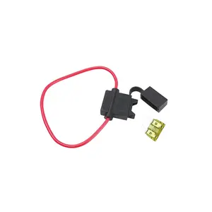 support custom ATO Middle or max Auto fuse holder with 10cm 15cm wire